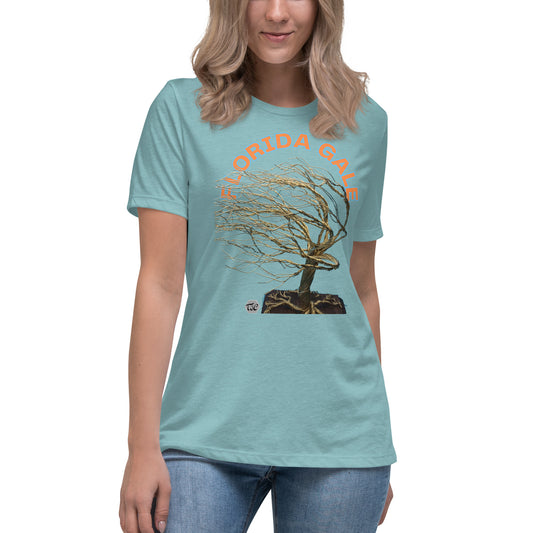 Designer Women's Relaxed Tree-Shirt By Tom Jones - Florida Gale